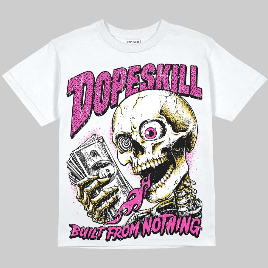 Comic 4s DopeSkill Oversize Print T-Shirt Built From Nothing Graphic