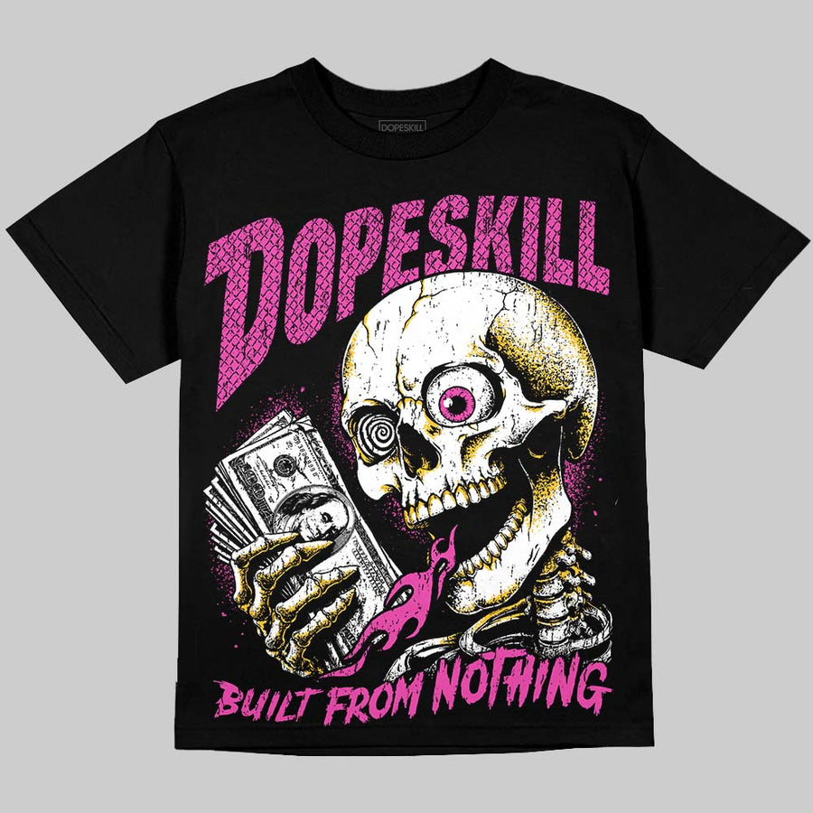 Comic 4s DopeSkill Oversize Print T-Shirt Built From Nothing Graphic