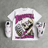 Comic 4s DopeSkill Oversize Print T-Shirt Built From Nothing Graphic