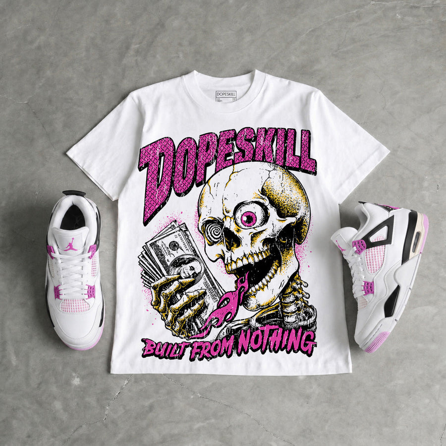 Comic 4s DopeSkill Oversize Print T-Shirt Built From Nothing Graphic