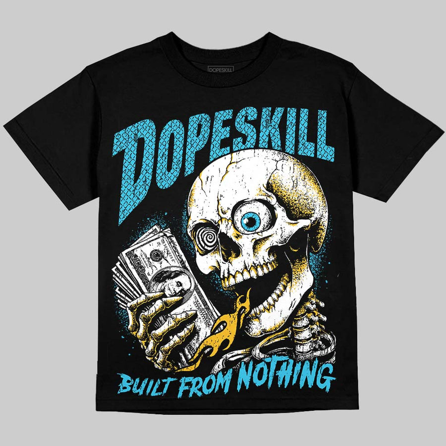 Gamma 11s DopeSkill Oversize Print T-Shirt Built From Nothing Graphic