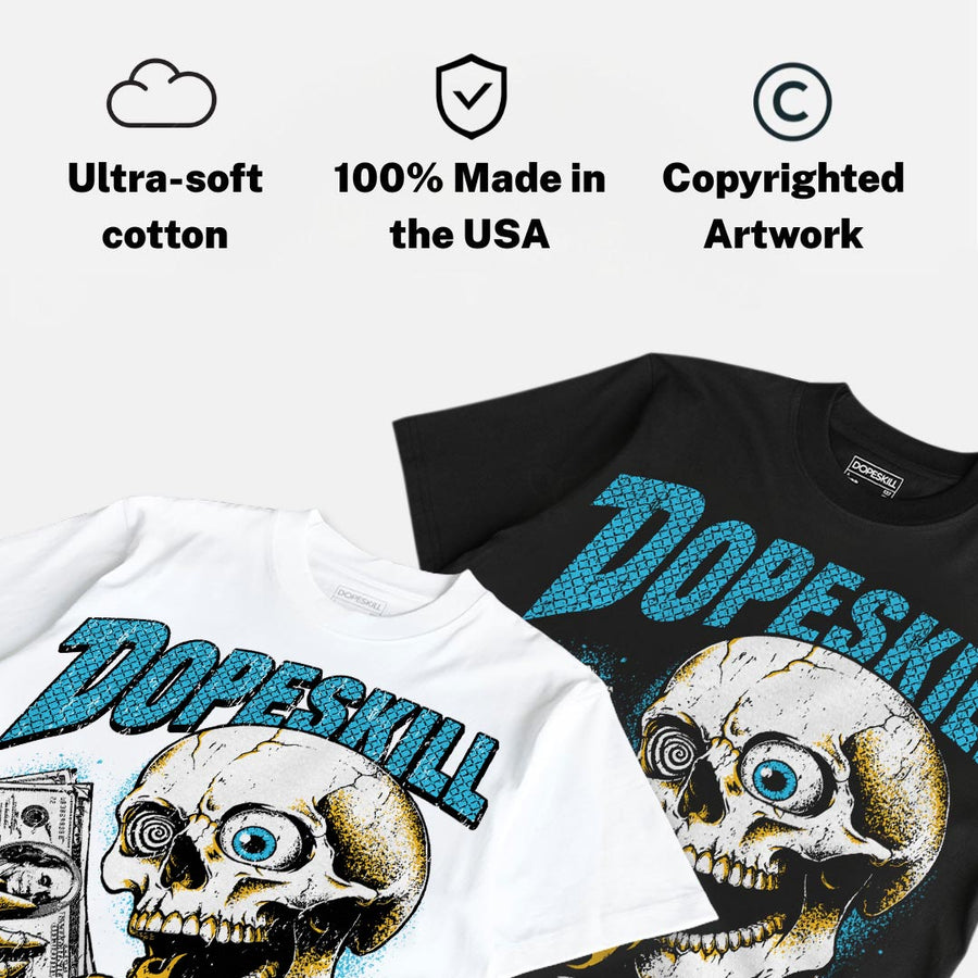 Gamma 11s DopeSkill Oversize Print T-Shirt Built From Nothing Graphic