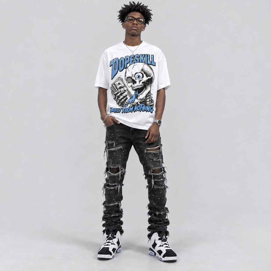 Oreo 6s DopeSkill Oversize Print T-Shirt Built From Nothing Graphic