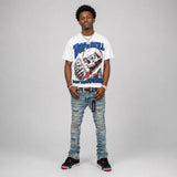 Rare Air 4s DopeSkill Oversize Print T-Shirt Built From Nothing Graphic