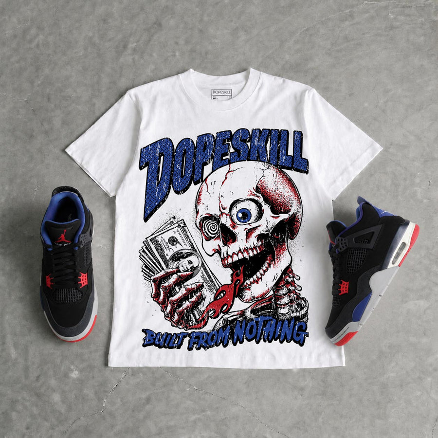 Rare Air 4s DopeSkill Oversize Print T-Shirt Built From Nothing Graphic
