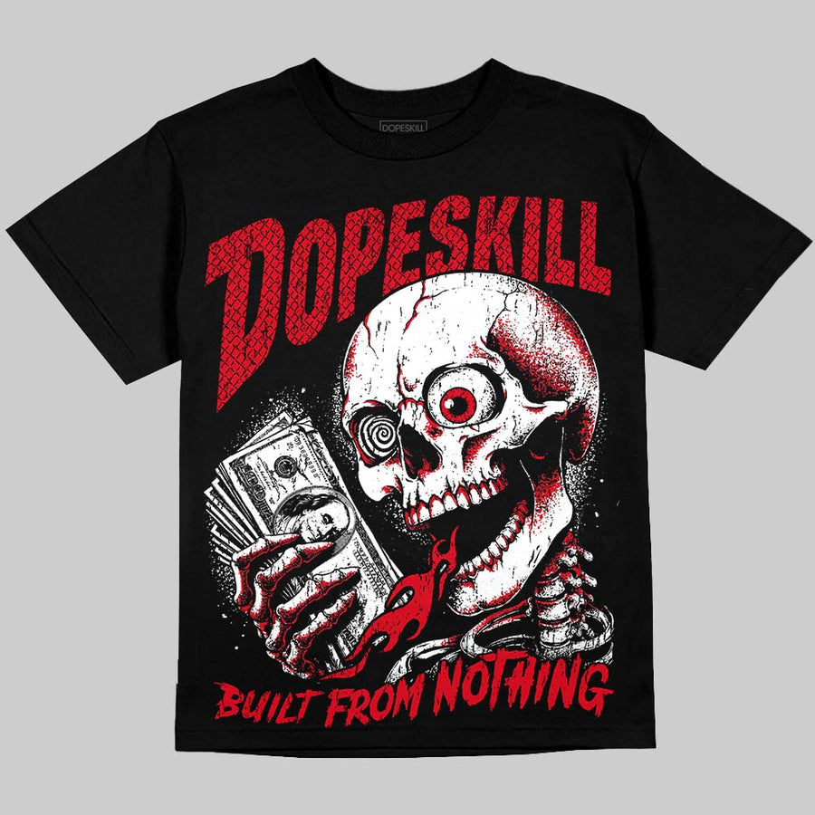Space Jam 9s DopeSkill Oversize Print T-Shirt Built From Nothing Graphic