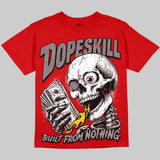 Toro Bravo 4s DopeSkill Oversize Print T-Shirt Built From Nothing Graphic