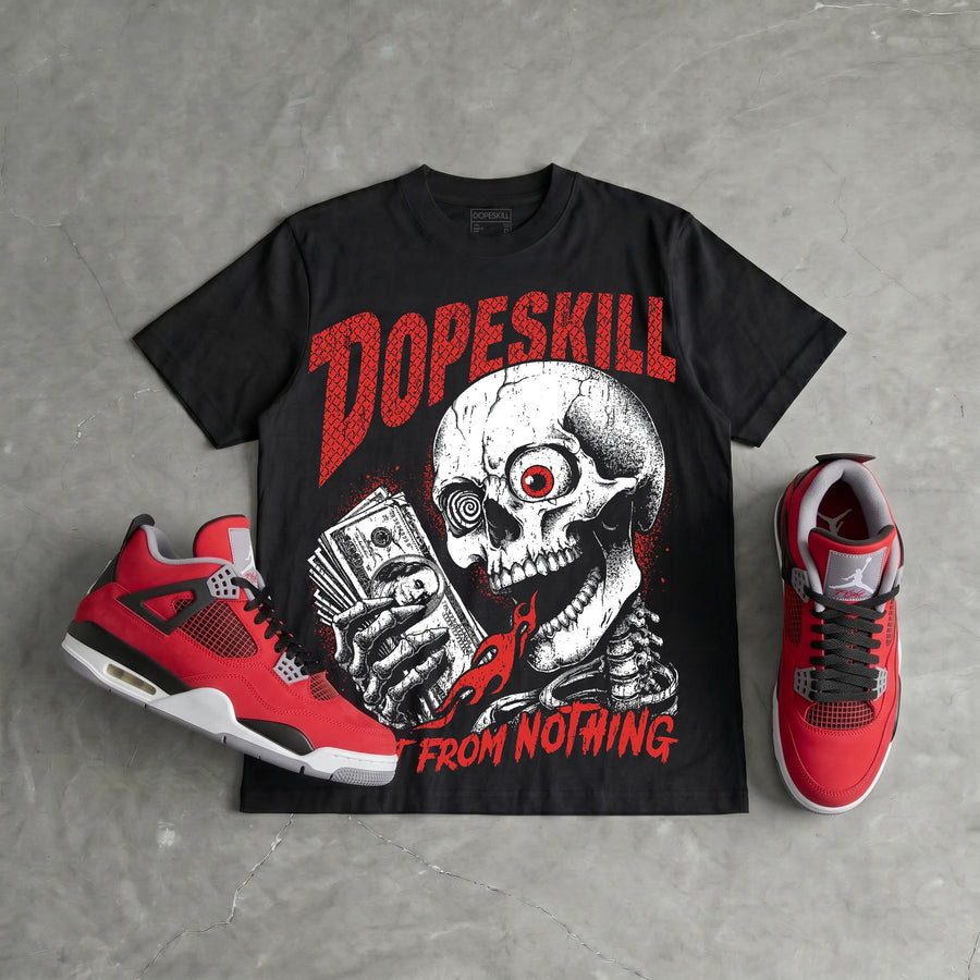 Toro Bravo 4s DopeSkill Oversize Print T-Shirt Built From Nothing Graphic