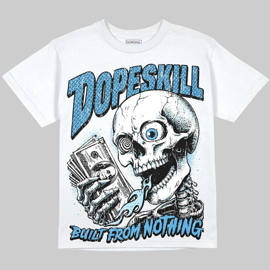 UNC 11s DopeSkill Oversize Print T-Shirt Built From Nothing Graphic