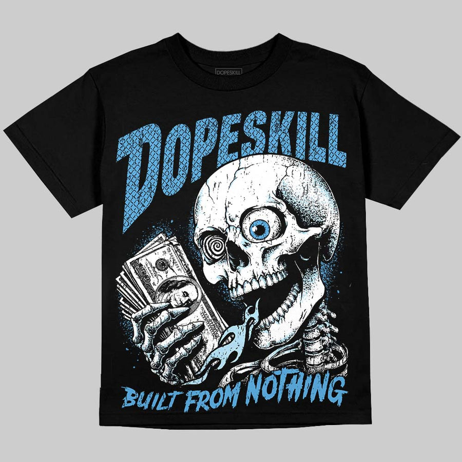 UNC 11s DopeSkill Oversize Print T-Shirt Built From Nothing Graphic
