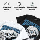 UNC 11s DopeSkill Oversize Print T-Shirt Built From Nothing Graphic