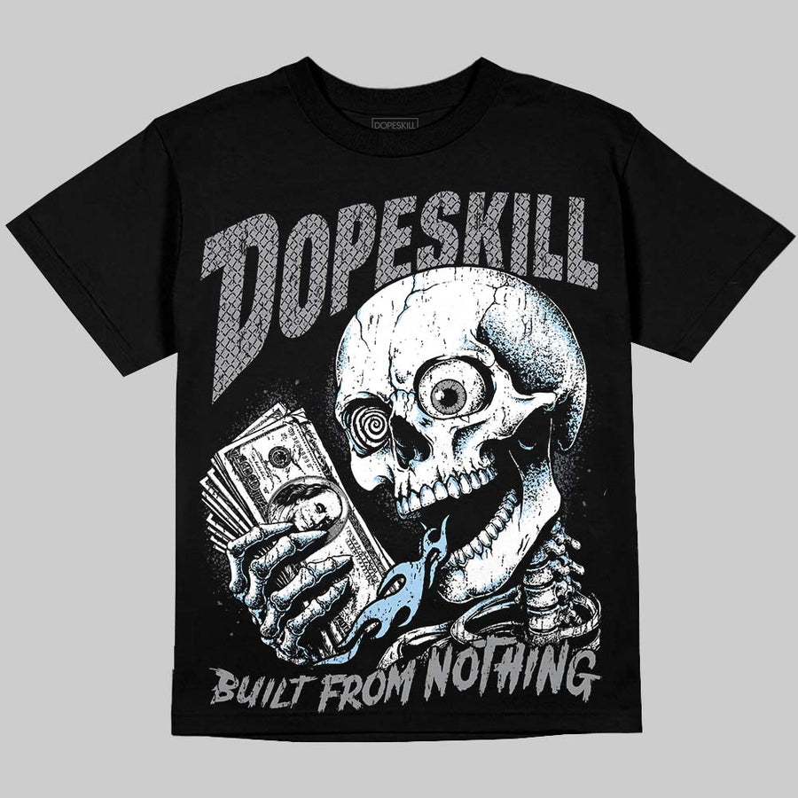 Wolf Grey 5s DopeSkill Oversize Print T-Shirt Built From Nothing Graphic