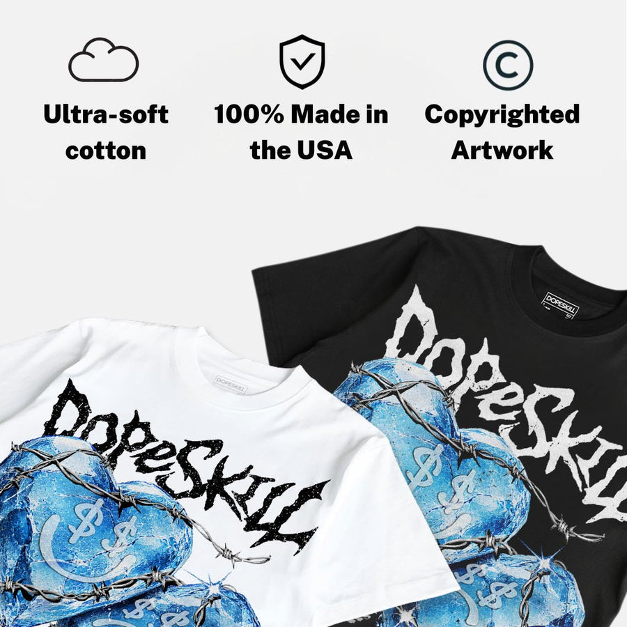 Oreo 6s DopeSkill Oversize Print T-Shirt No Love Lost Graphic