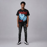 Space Jam 9s DopeSkill Oversize Print T-Shirt No Love Lost Graphic