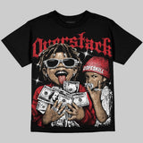 Bloodline 12s DopeSkill Oversize Print T-Shirt Overstack Graphic