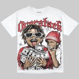 Bloodline 12s DopeSkill Oversize Print T-Shirt Overstack Graphic