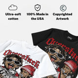 Bloodline 12s DopeSkill Oversize Print T-Shirt Overstack Graphic