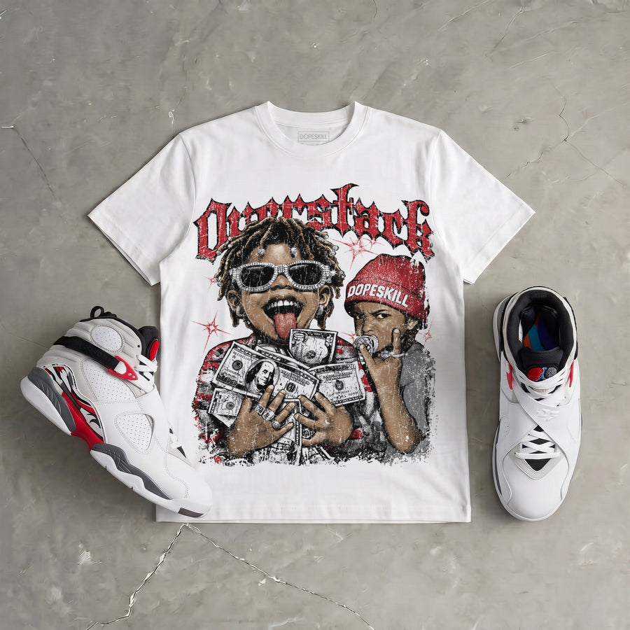 Bugs Bunny 8s DopeSkill Oversize Print T-Shirt Overstack Graphic