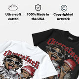 Bugs Bunny 8s DopeSkill Oversize Print T-Shirt Overstack Graphic