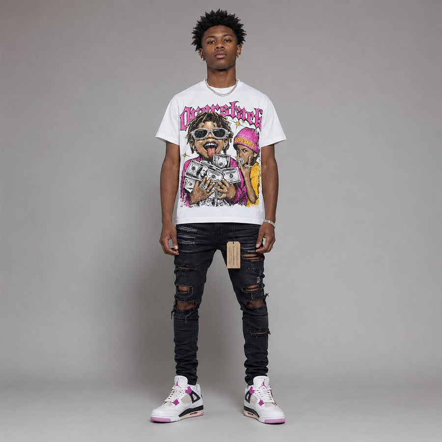 Comic 4s DopeSkill Oversize Print T-Shirt Overstack Graphic