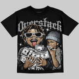 Cool Grey 11s DopeSkill Oversize Print T-Shirt Overstack Graphic