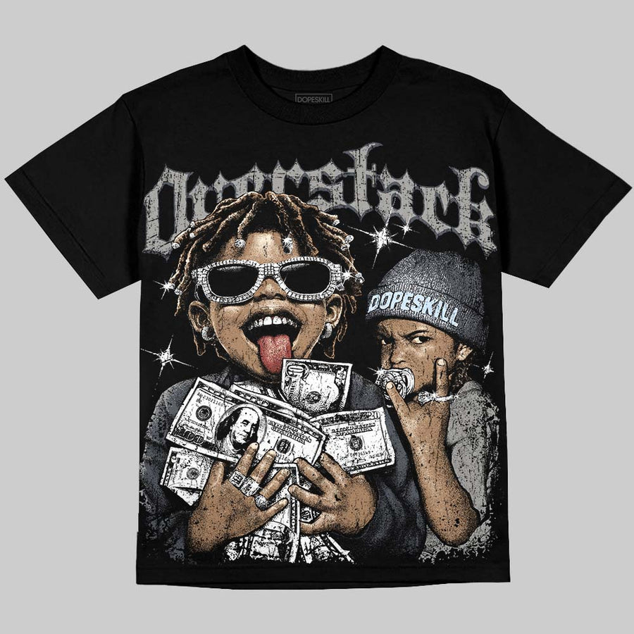 Cool Grey 11s DopeSkill Oversize Print T-Shirt Overstack Graphic