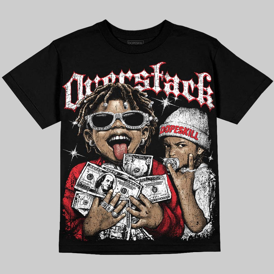 Space Jam 9s DopeSkill Oversize Print T-Shirt Overstack Graphic
