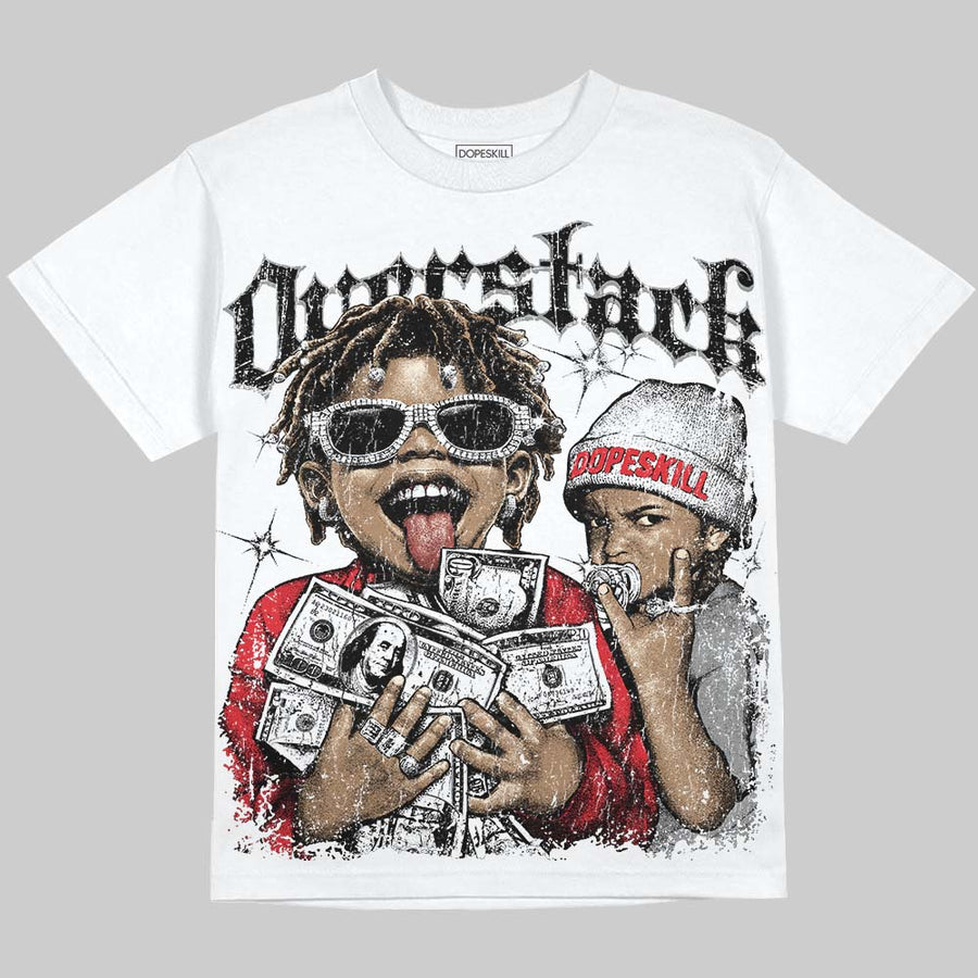 Space Jam 9s DopeSkill Oversize Print T-Shirt Overstack Graphic