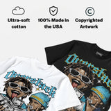 Gamma 11s DopeSkill Oversize Print T-Shirt Overstack Graphic