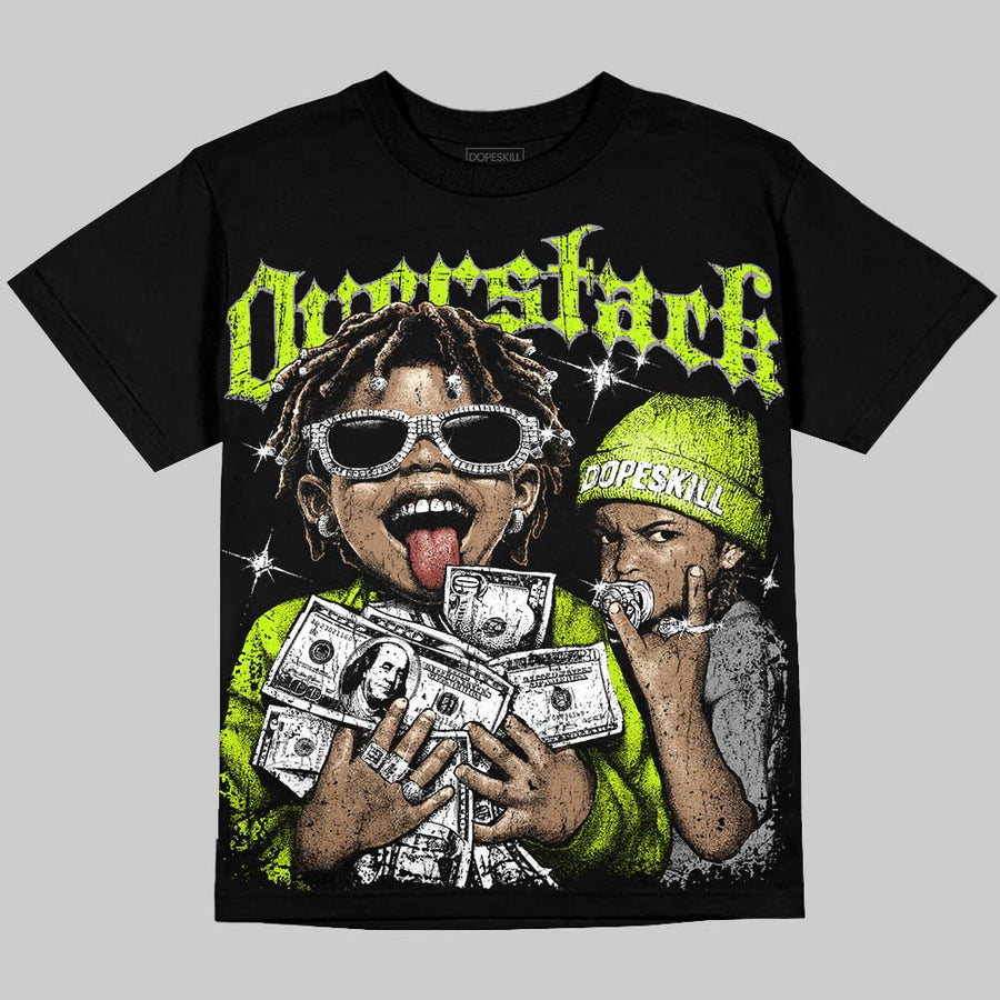 Max 95 OG 'Neon' DopeSkill Oversize Print T-Shirt Overstack Graphic
