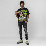 Max 95 OG 'Neon' DopeSkill Oversize Print T-Shirt Overstack Graphic