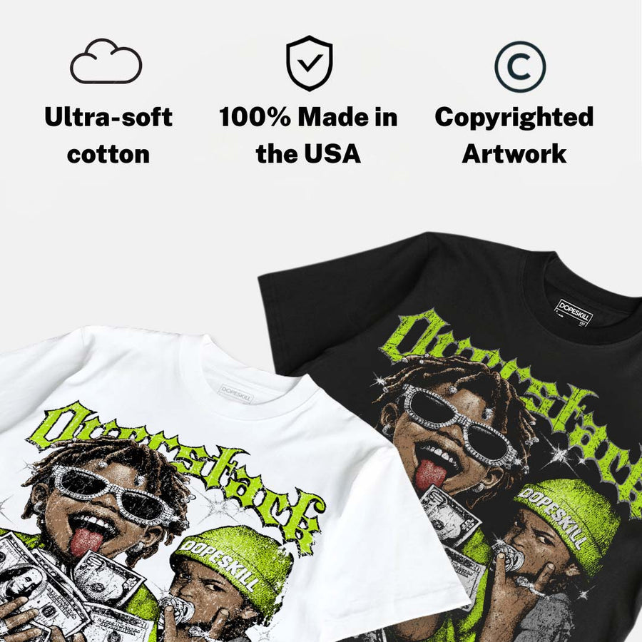 Max 95 OG 'Neon' DopeSkill Oversize Print T-Shirt Overstack Graphic