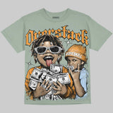Olive 5s DopeSkill Oversize Print T-Shirt Overstack Graphic