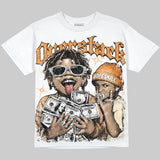 Orange Citrus 3s DopeSkill Oversize Print T-Shirt Overstack Graphic