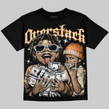 Orange Citrus 3s DopeSkill Oversize Print T-Shirt Overstack Graphic