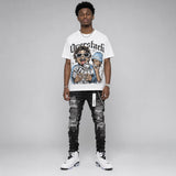Oreo 6s DopeSkill Oversize Print T-Shirt Overstack Graphic