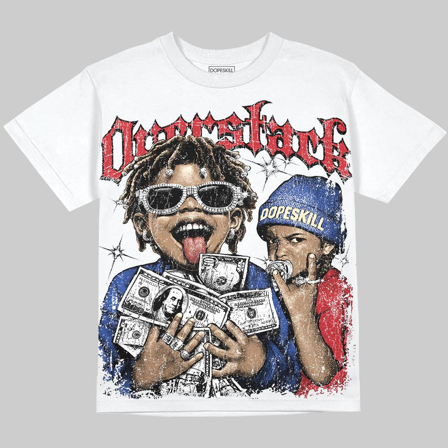 Rare Air 4s DopeSkill Oversize Print T-Shirt Overstack Graphic