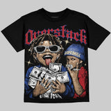 Rare Air 4s DopeSkill Oversize Print T-Shirt Overstack Graphic