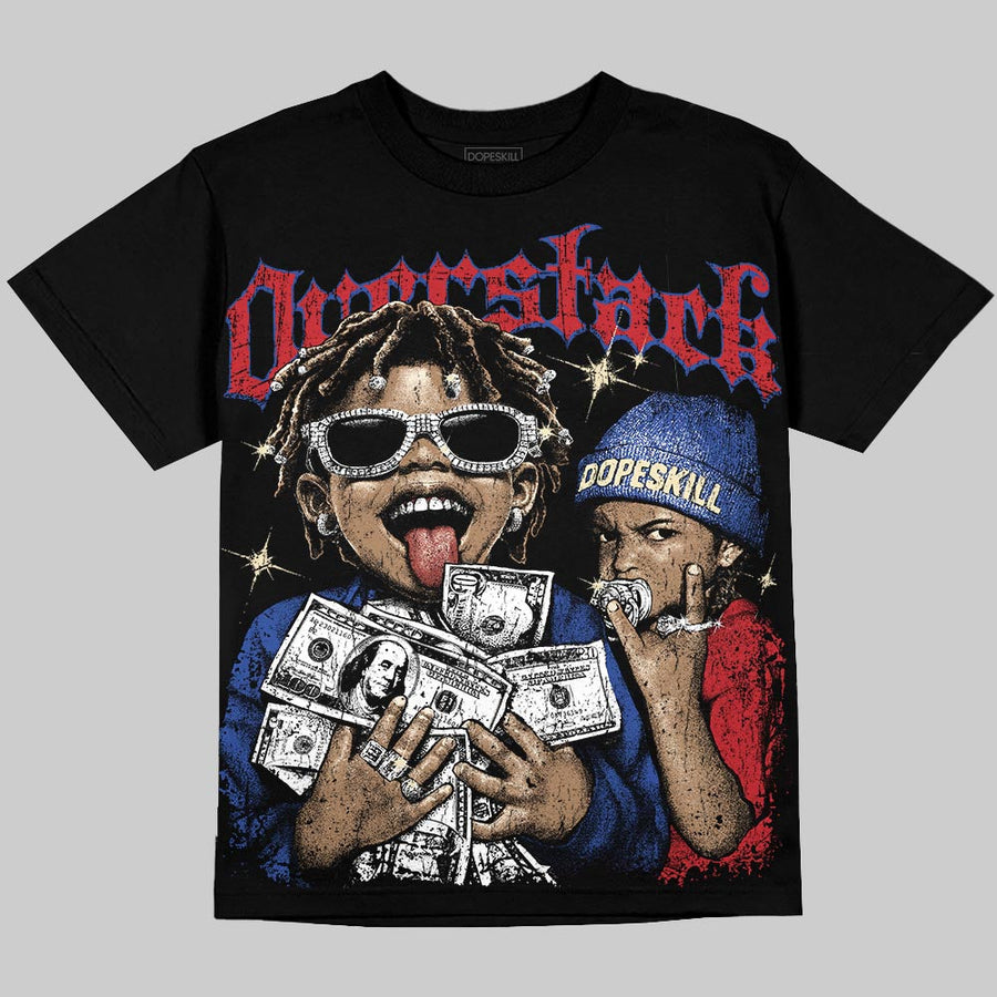 Rare Air 4s DopeSkill Oversize Print T-Shirt Overstack Graphic
