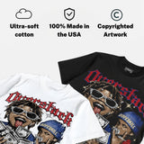 Rare Air 4s DopeSkill Oversize Print T-Shirt Overstack Graphic