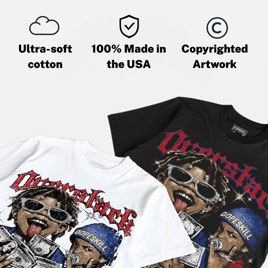 Rare Air 4s DopeSkill Oversize Print T-Shirt Overstack Graphic