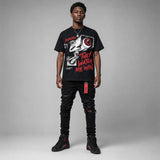Bloodline 12s DopeSkill T-Shirt They Watch Me Win Graphic