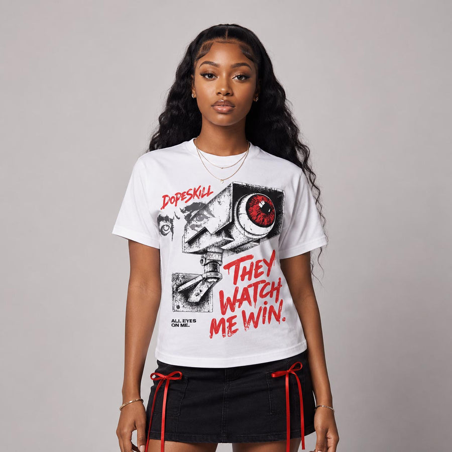 Bloodline 12s DopeSkill T-Shirt They Watch Me Win Graphic