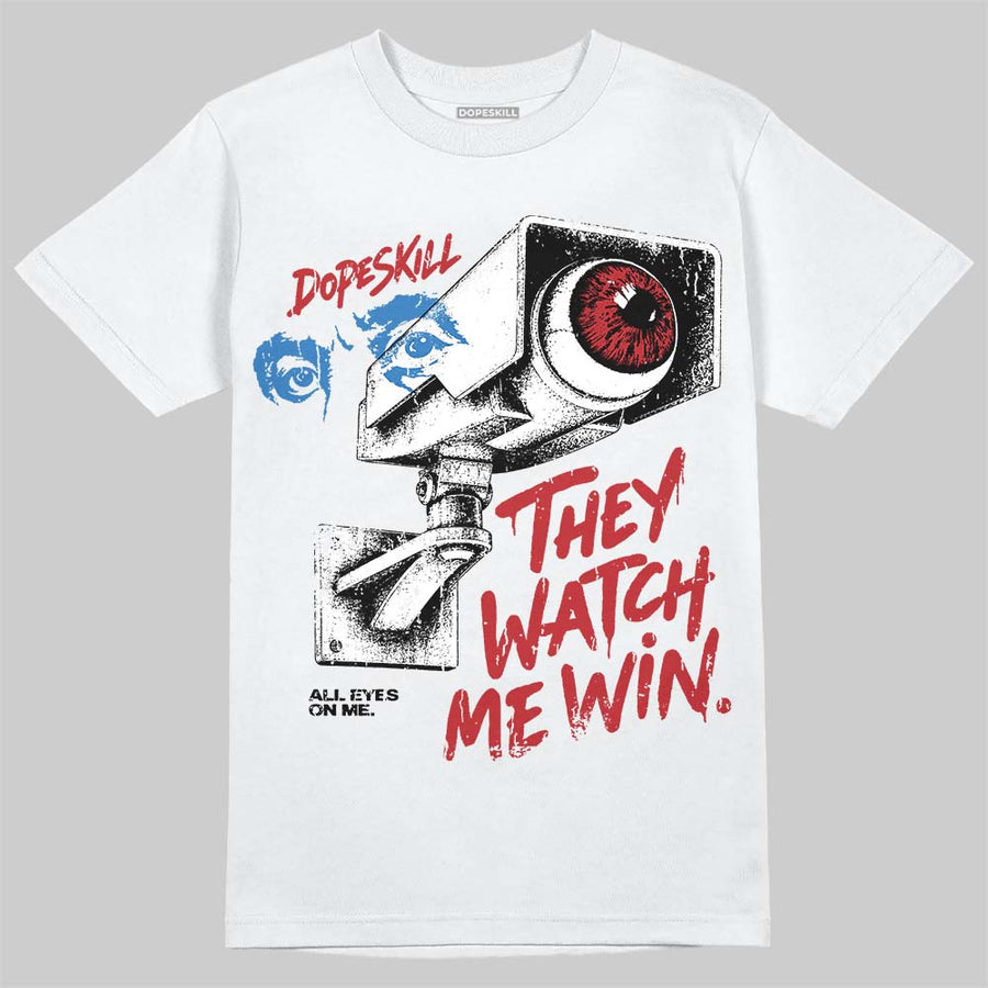 Bugs Bunny 8s DopeSkill T-Shirt They Watch Me Win Graphic
