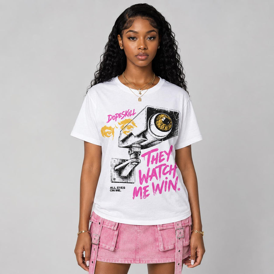Comic 4s DopeSkill T-Shirt They Watch Me Win Graphic