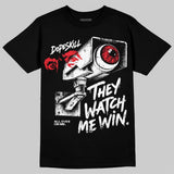 Dunk Panda White Black DopeSkill T-Shirt They Watch Me Win Graphic