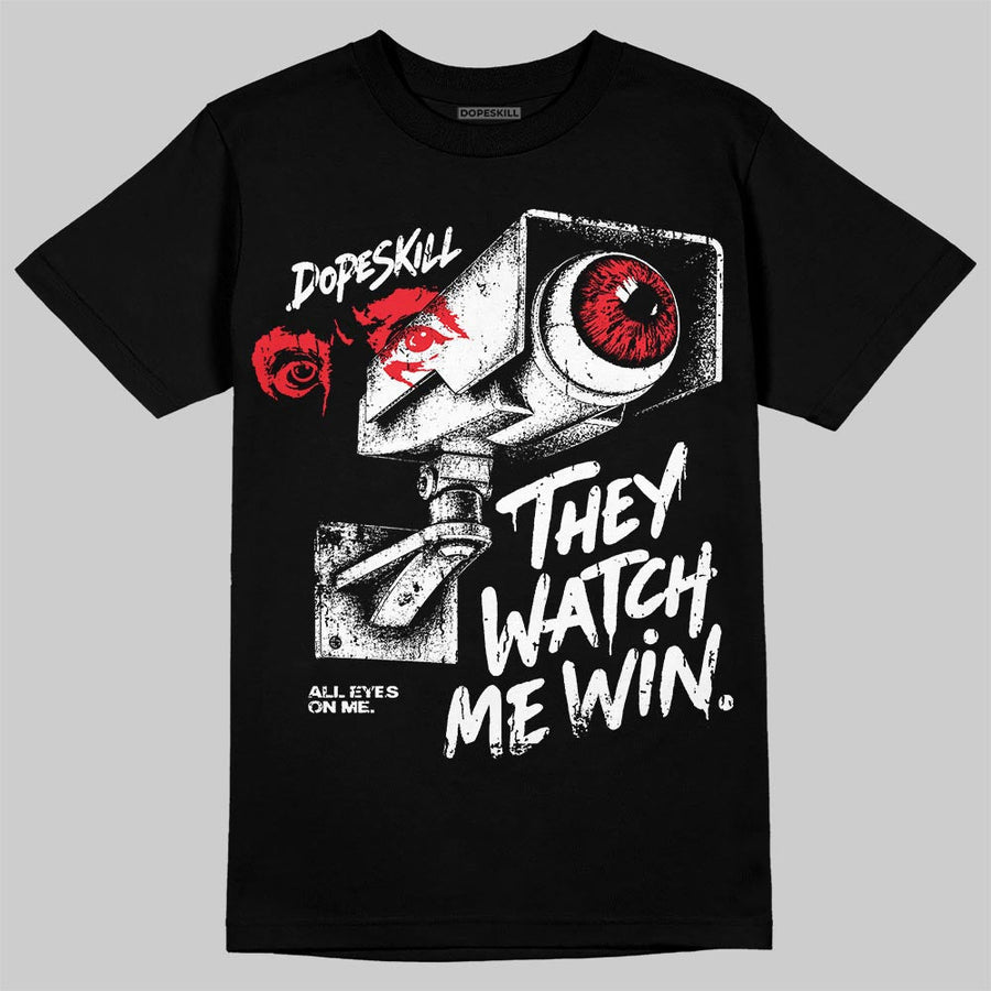 Dunk Panda White Black DopeSkill T-Shirt They Watch Me Win Graphic
