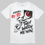 Dunk Panda White Black DopeSkill T-Shirt They Watch Me Win Graphic