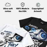 Flint 13s DopeSkill T-Shirt They Watch Me Win Graphic