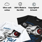 French Blue 12s DopeSkill T-Shirt They Watch Me Win Graphic